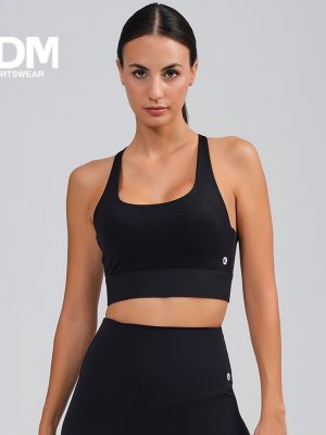 Sujetador top deportivo banda ancha microfibra RDM 25505