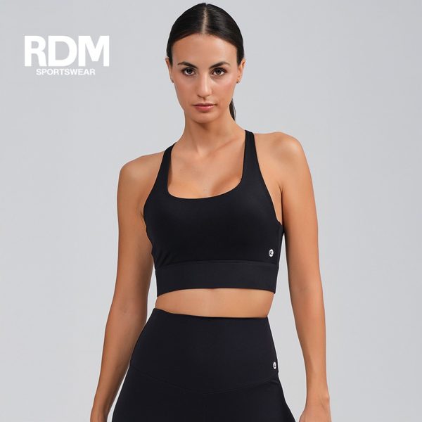 Sujetador top deportivo banda ancha microfibra RDM 25505